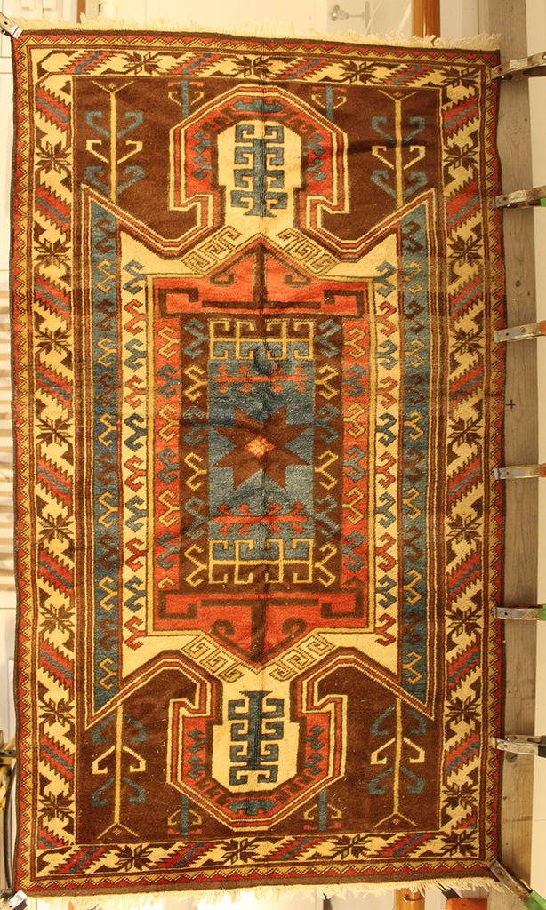 3'7 x 6'4 Turkey Cossack Kars Rug